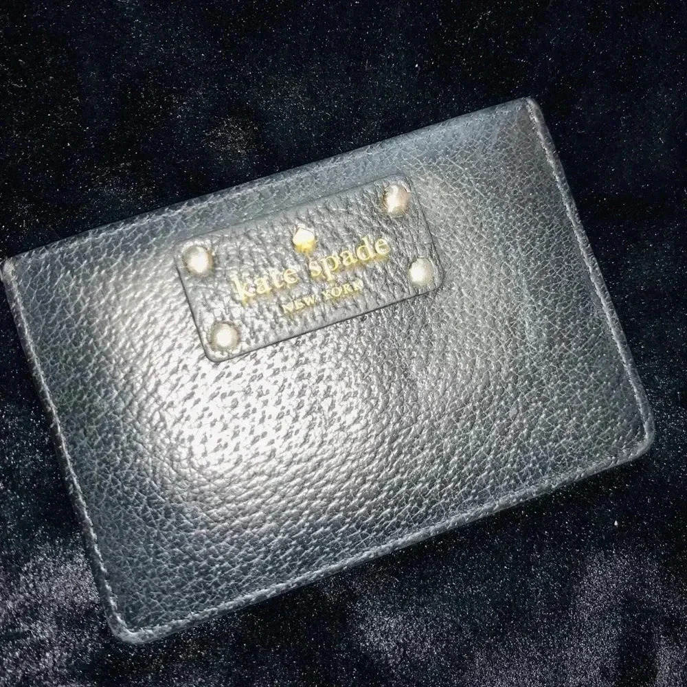 🟨Black Kate Spade Card Holder